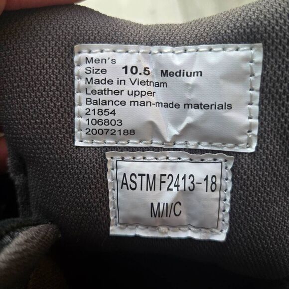 Men's Grindstone Light 6" Composite Toe safety work Boots Size 10.5 Duluth - Picture 3 of 9